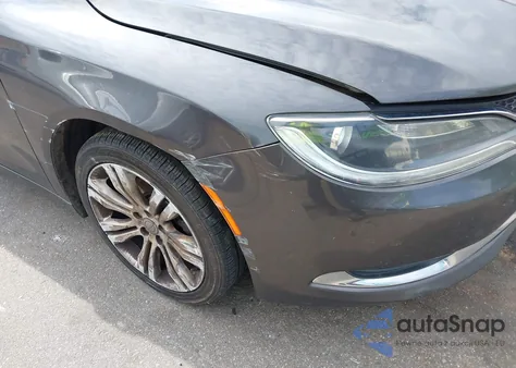 2015 Chrysler 200 Limited из США, поврежденный, VIN 1C3CCCAB5FN735837